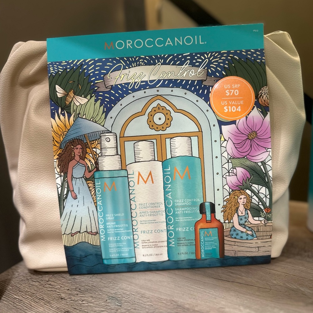 Moroccanoil Frizz Control Hair Care Set